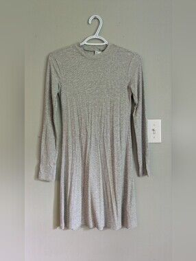 H&M XS Light Grey Dress